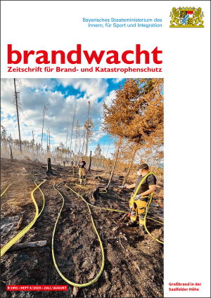 GROSSBRAND IN DER SAALFELDER HÖHE: