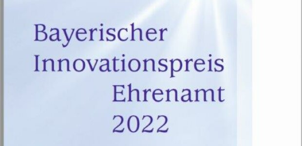 Schriftzug Bayerischer Innovationspreis 2022 - © StMAS Schriftzug Bayerischer Innovationspreis 2022 - © StMAS